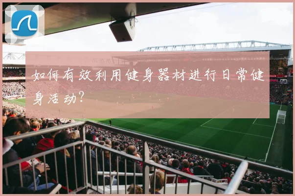 如何有效利用健身器材进行日常健身活动？